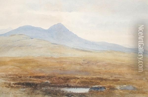 Scour Voullin, Rossshire Oil Painting - Walter Severn