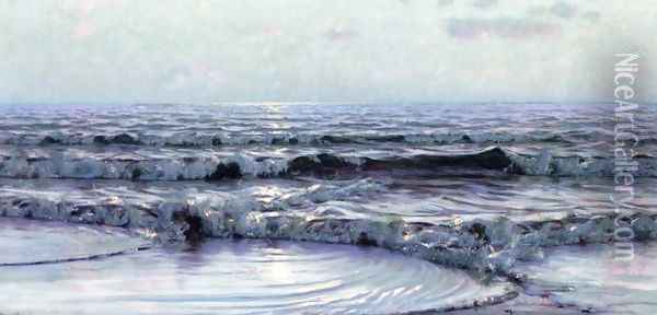 Seascape Oil Painting - Alexander Thomas Harrison