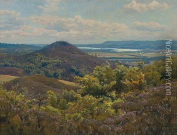 Landschaft Oil Painting - Peder Mork Monsted