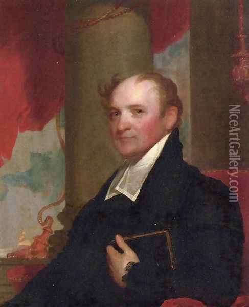 Reverend John Thomas Kirkland Oil Painting - Gilbert Stuart