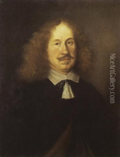 Portrat Eines Herrn Oil Painting - Jacques De Lestin