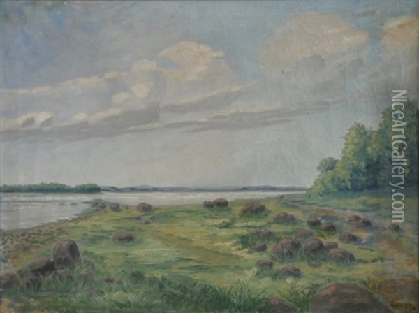 Landscape Oil Painting - Vladimir Georgievich Favr