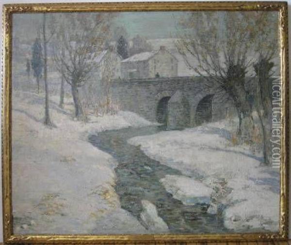 Early Winter Oil Painting - Paul King