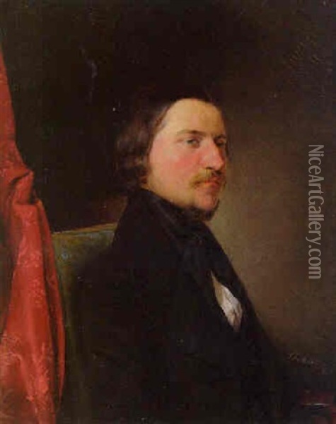 August Semeleder Oil Painting - August Xaver Carl von Pettenkofen