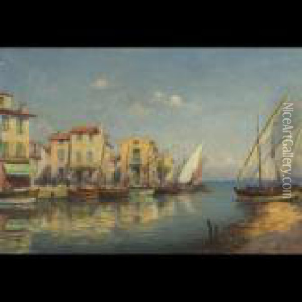 Martinique (provence) Oil Painting - Henri Malfroy