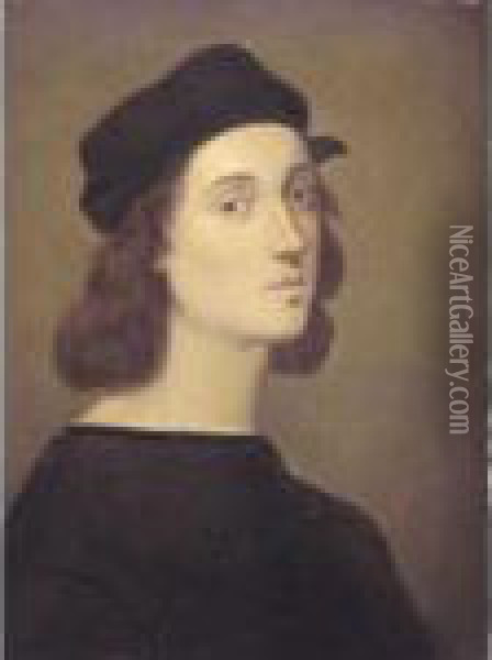 Self Portrait Oil Painting - Raphael (Raffaello Sanzio of Urbino)