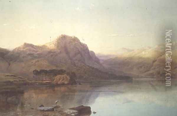 Ullswater Lake District Oil Painting - Samuel Jackson