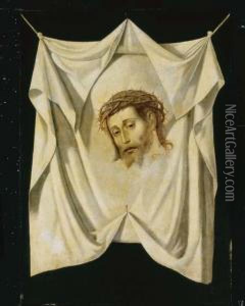 Saint Veronica's Veil Oil Painting - Francisco De Zurbaran