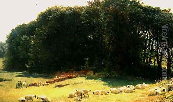 Sweet Summer Time, 1869 Oil Painting - Richard Redgrave