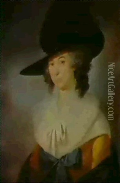 Portrait Of Mrs. William Bligh Oil Painting - John Webber