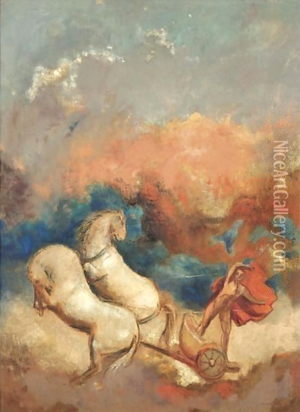 Phaeton 2 Oil Painting - Odilon Redon