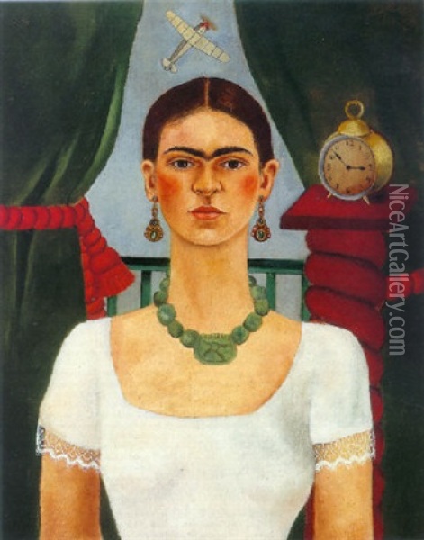 Self-portrait Oil Painting - Frida Kahlo