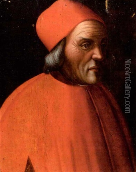 Bildnis Eines Mannes Oil Painting - Ridolfo del Ghirlandaio