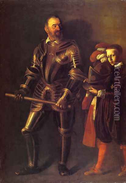 Portrait of Alof de Wignacourt 1607-08 Oil Painting - Caravaggio