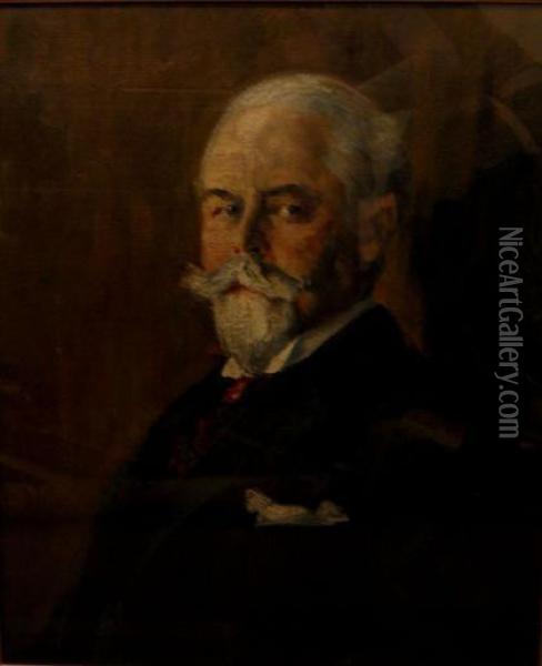 Portrait Of George Sumner Bullock Oil Painting - Anders Zorn