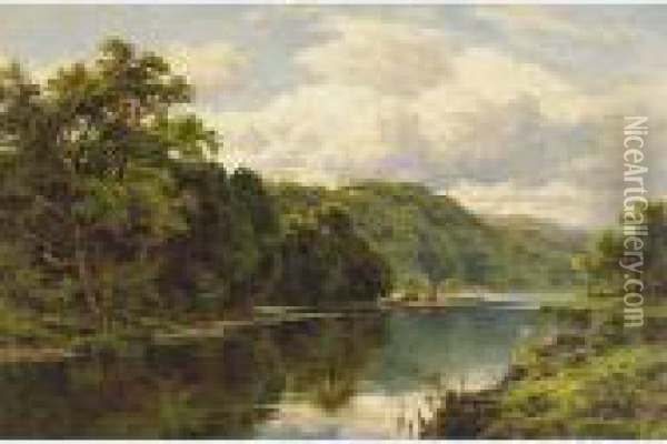 Clieveden-on Thames Oil Painting - Henry Hillier Parker