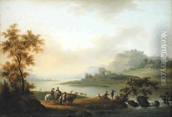 Morning, 1773 Oil Painting - Johann Jacob Tischbein