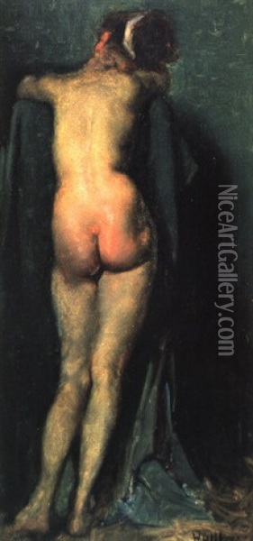 Standing Nude Oil Painting - William Beckwith Mcinnes