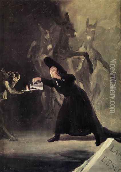 The Bewitched Man Oil Painting - Francisco De Goya y Lucientes