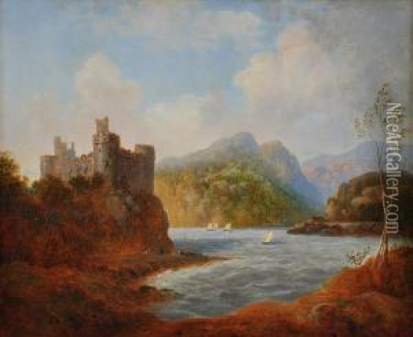 Loch Linnhe Ballaculish Oil Painting - Barbara Nasmyth