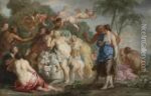 Rape Of Europa Oil Painting - Peter Paul Rubens