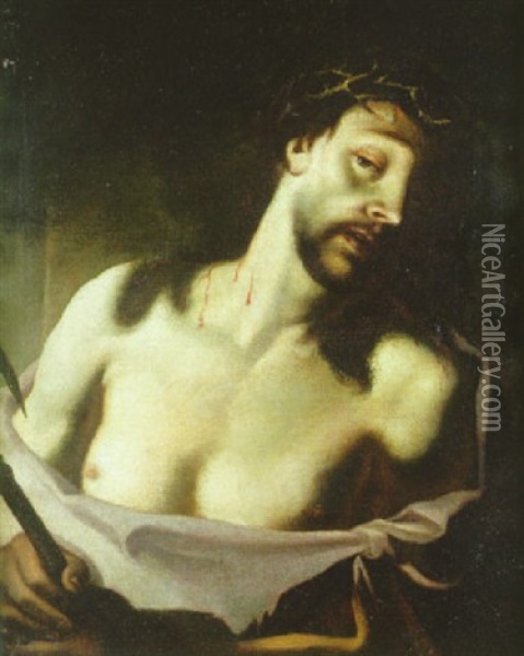 Ecce Homo Oil Painting - Luca Ferrari