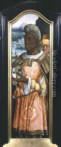 King Balthasar Oil Painting - Pieter Coecke Van Aelst