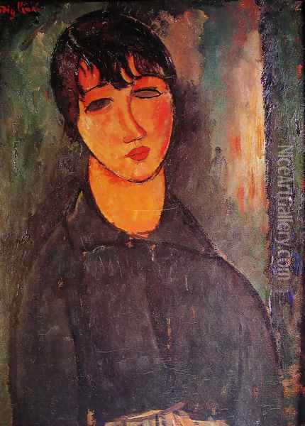 The Maid Oil Painting - Amedeo Modigliani