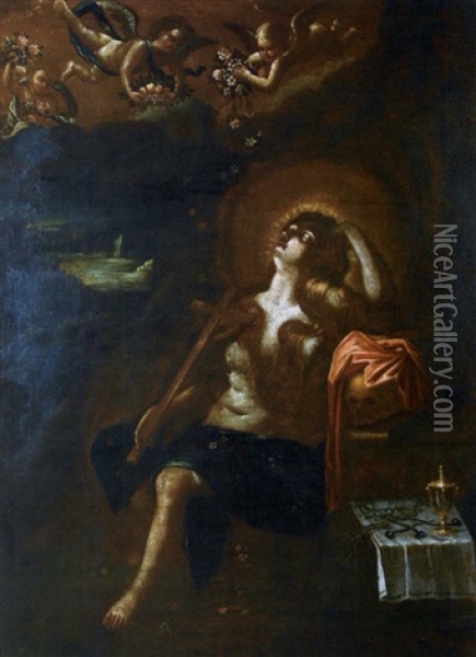 Sainte Madeleine Oil Painting -  Rosso Fiorentino (Giovanni Battista di Jacopo)