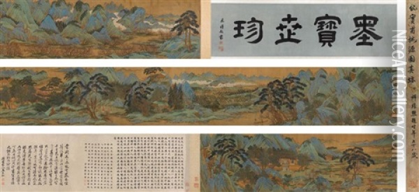 Taoyuan Oil Painting -  Qiu Ying