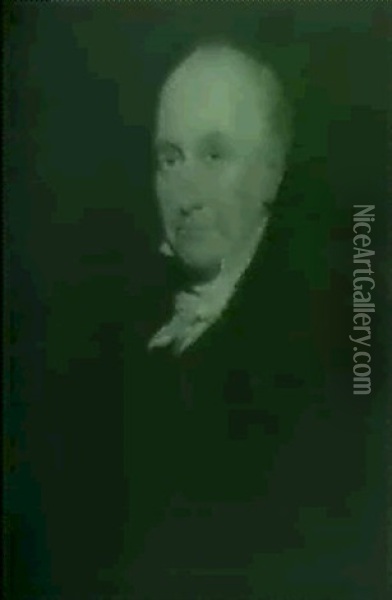 Portrait Of John Playfair Oil Painting - Sir Henry Raeburn