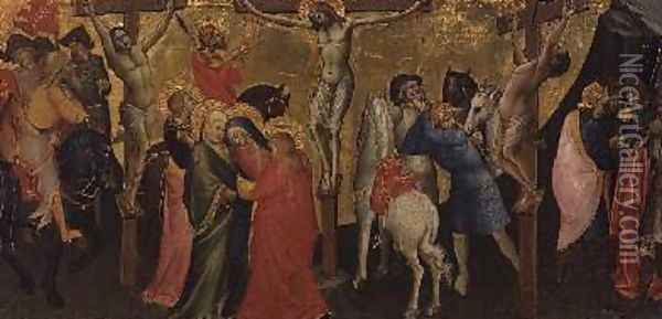 The Crucifixion Oil Painting - Fra Angelico (Guido di Pietro)