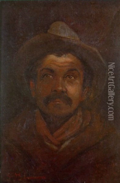 Portrait Of A Man Oil Painting - George Washington Lambert