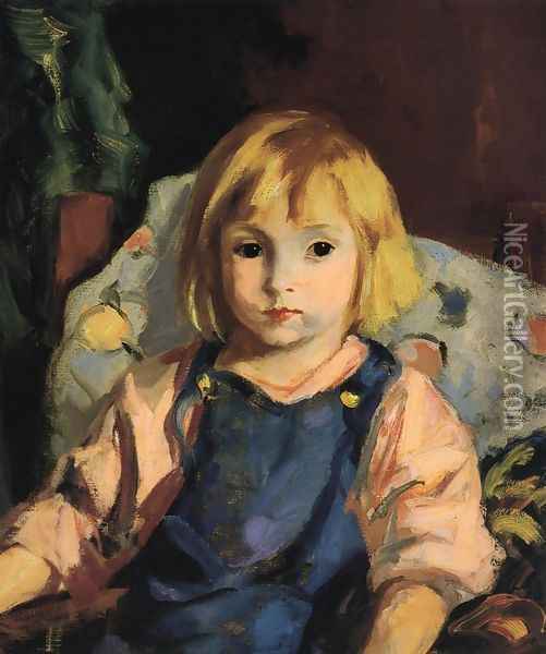 Little Carl (Karl Schleicher) Oil Painting - Robert Henri