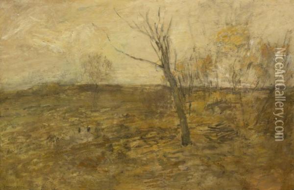 Edge Of A Clearing Oil Painting - John Francis Murphy