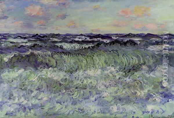 Sea Study Oil Painting - Claude Oscar Monet