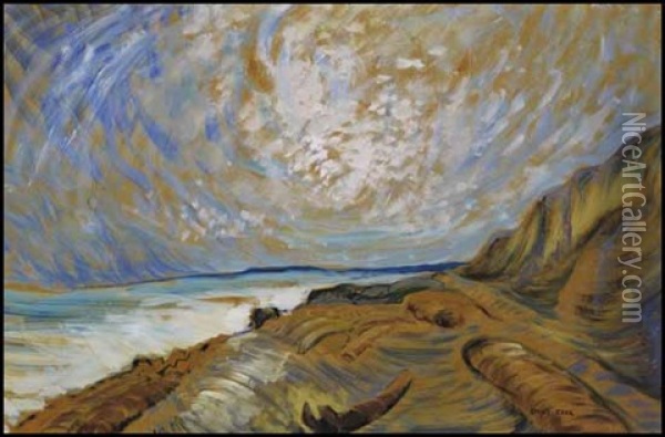 Across The Straits Oil Painting - Emily Carr