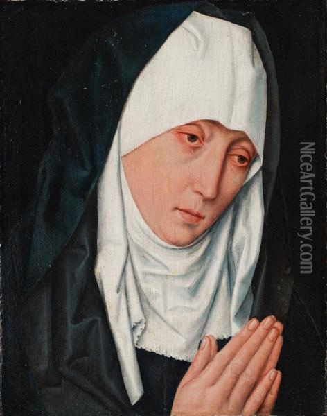 Trauernde Muttergottes Oil Painting - Dieric the Elder Bouts
