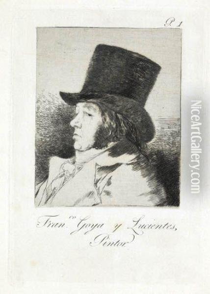 Francisco Goya Y Lucientes, Pintor Oil Painting - Francisco De Goya y Lucientes