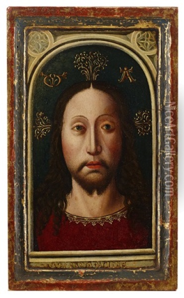 Kristus Oil Painting - Jan Van Eyck