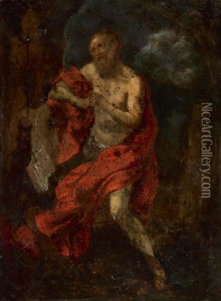 Hieronymus Oil Painting - Domenichino