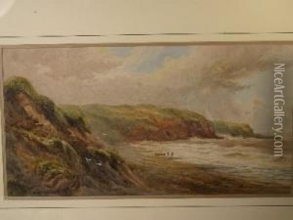 Penmaenmawr From Deganwy Oil Painting - Emil Axel Krause