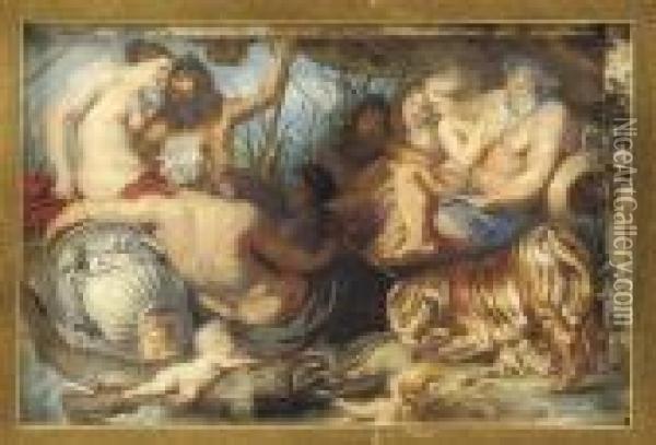 The Four Continents Oil Painting - Peter Paul Rubens