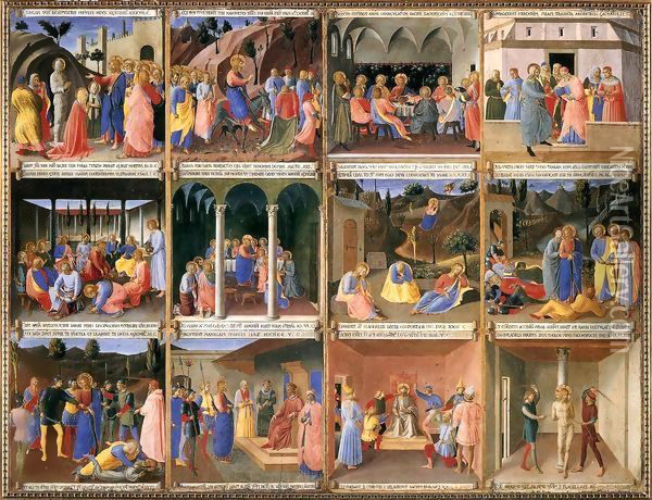 Scenes from the Life of Christ 2 Oil Painting - Angelico Fra