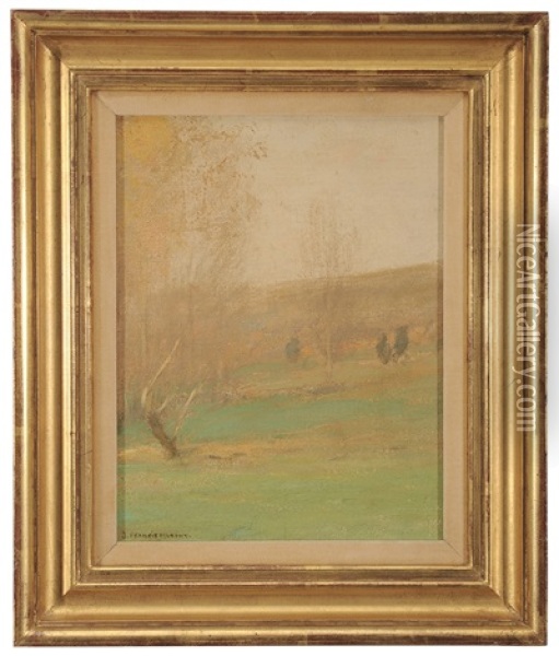 Early Spring Landscape Oil Painting - John Francis Murphy