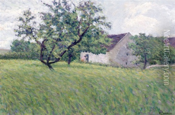 A Gentle Summer Breeze Oil Painting - Henri Beau
