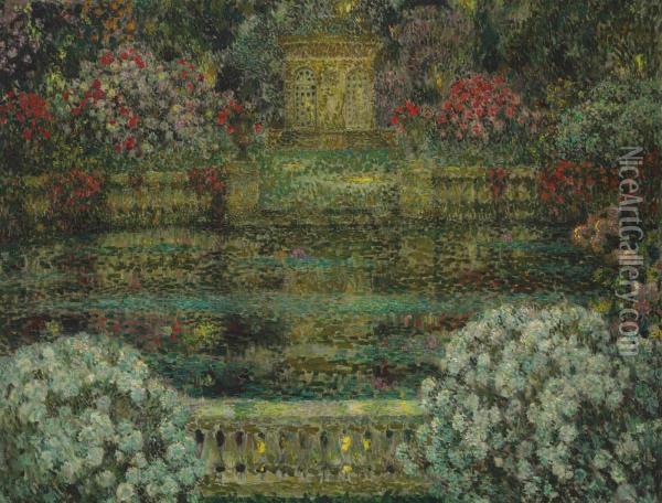 Floraison Oil Painting - Henri Eugene Augustin Le Sidaner