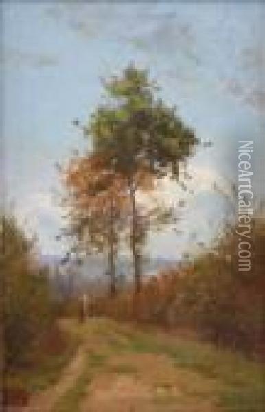 Paysage Oil Painting - Antoine Chintreuil