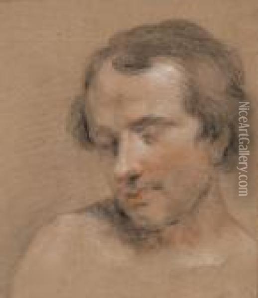 Portrait Of A Man Oil Painting - Otto Eerelman