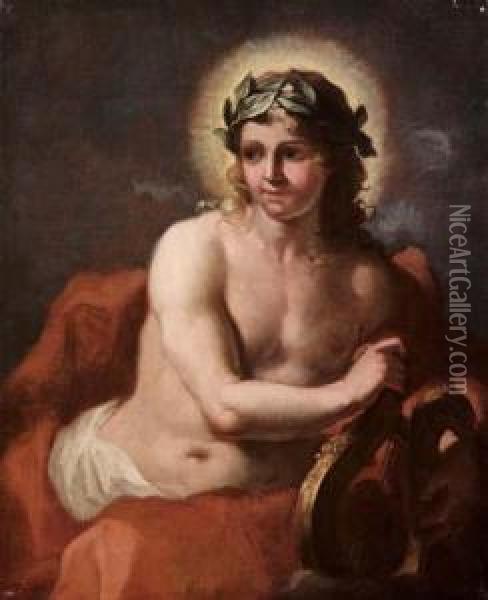 Apollo Citaredo Oil Painting - Johann Karl Loth